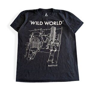 Secondhand Bastille, Wild World Band T-shirt